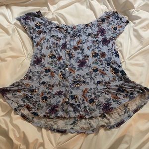 Off the shoulder top